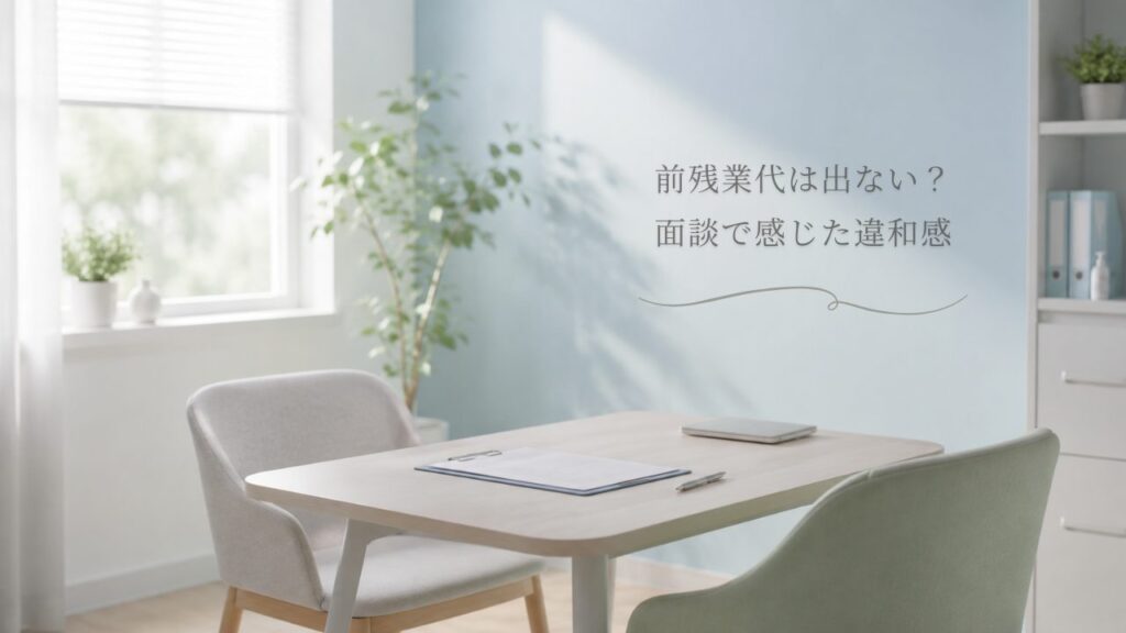 前残業代は出ない?記事のアイキャッチ